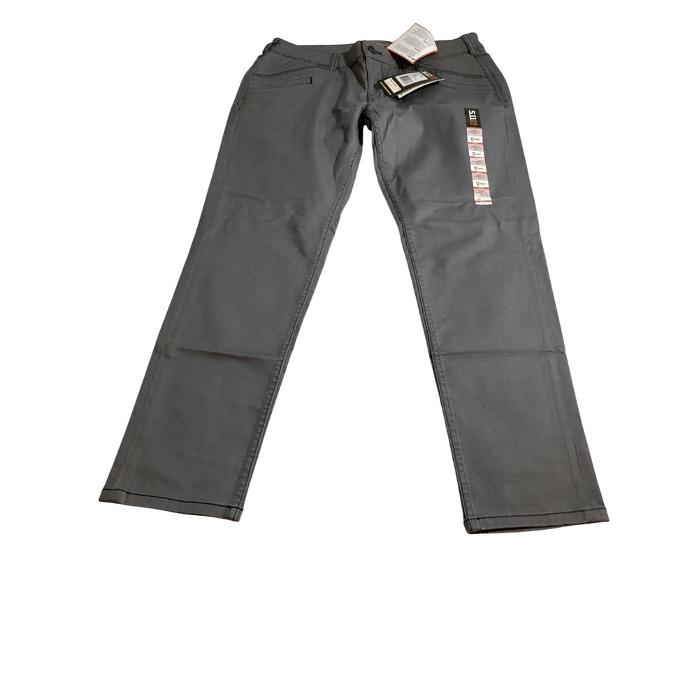 5.11 Tactical Women's Defender Flex Slim Fit Pants Medium Gray‎ Size 12 (895)